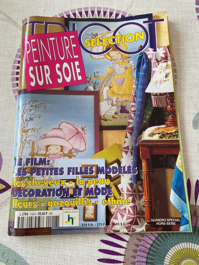 Peinture sur soie  – Numéro Spécial, Enlèvement ou Envoi