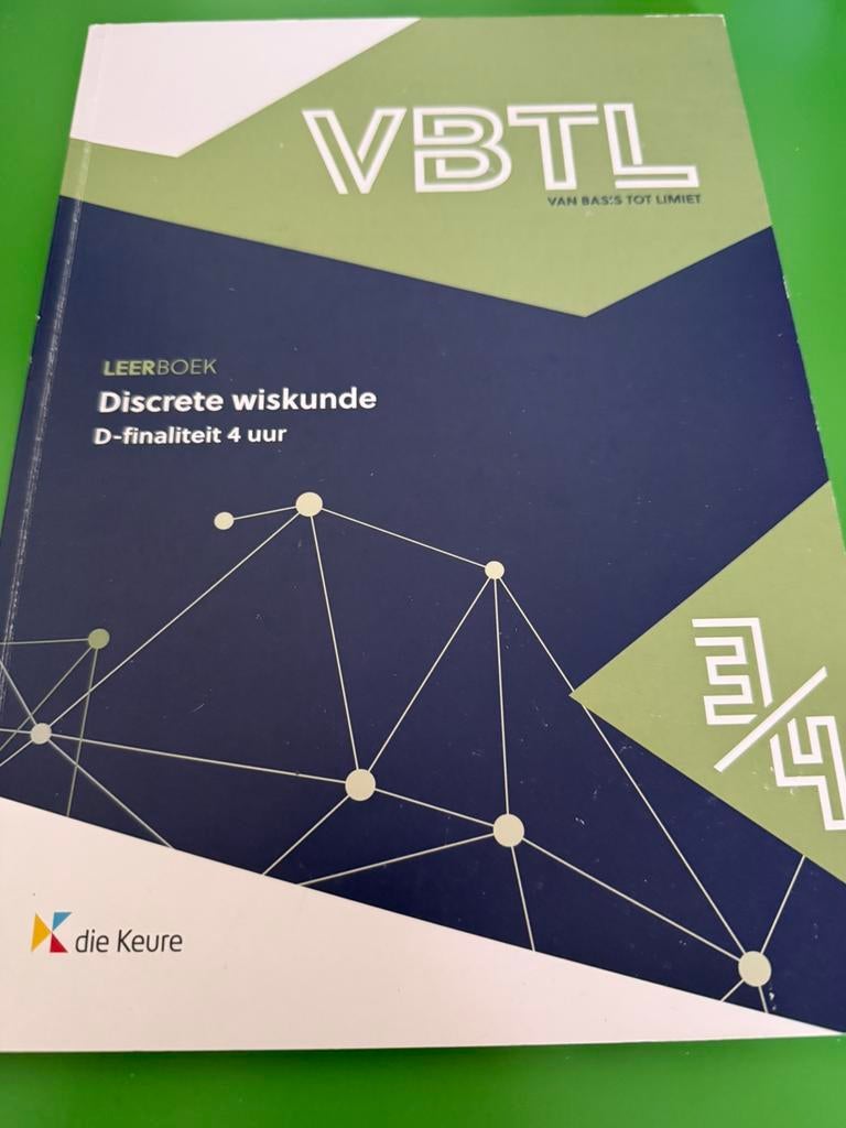 VBTL discrete wiskunde, Boeken, Ophalen, Zo goed als nieuw