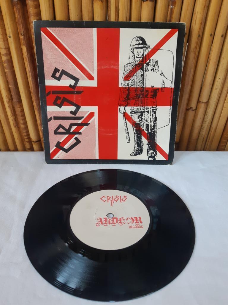 45t/7" Crisis „UK '79 b/w White Youth” Ardor Records 1979, Ophalen of Verzenden, Gebruikt