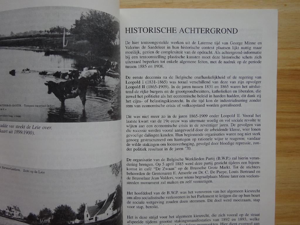 Valerius De Saedeleer en George Minne, 1992 Latem, Ophalen of Verzenden, Gelezen, Schilder- en Tekenkunst