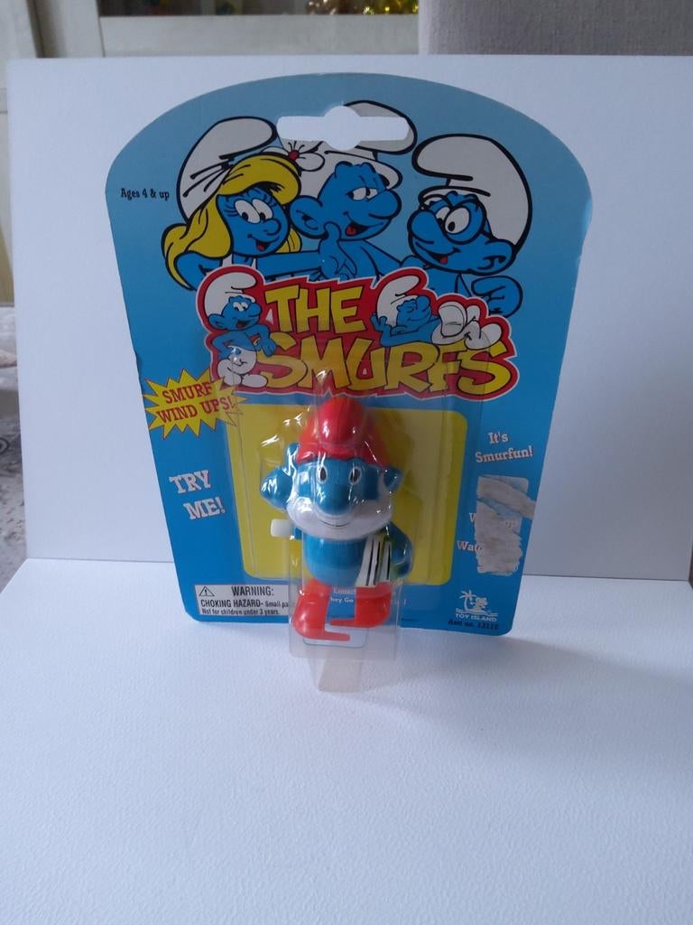 Grand Schtroumpf jouet à remonter, Enlèvement ou Envoi, Comme neuf, Grand Schtroumpf