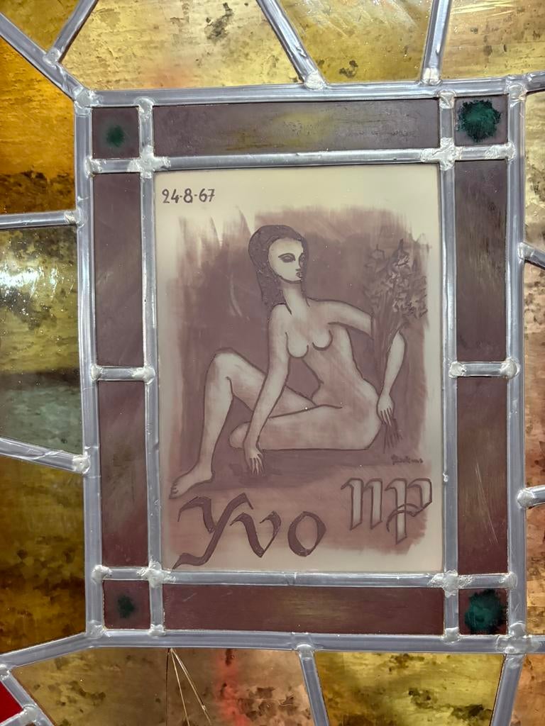 Deuren met loodraam, Enlèvement