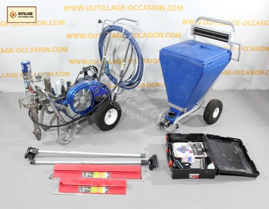 Pompe Airless GRACO EH 200 HDI + trémie, Envoi