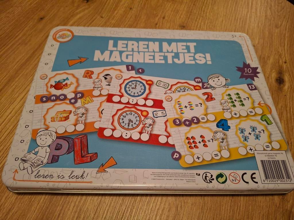 Leren met magneetjes, Ophalen of Verzenden, Zo goed als nieuw