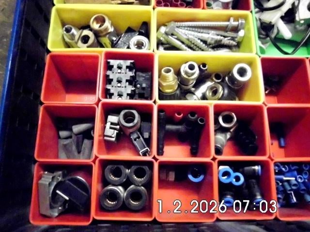 BOÎTE DE RANGEMENT EN MÉTAL REMPLIE DE 2 COUCHES, Enlèvement, Remplie, Neuf