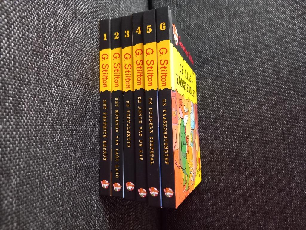 Geronimo Stilton mini-mysteries, Boeken, Ophalen of Verzenden, Gelezen, Geronimo Stilton, Fictie