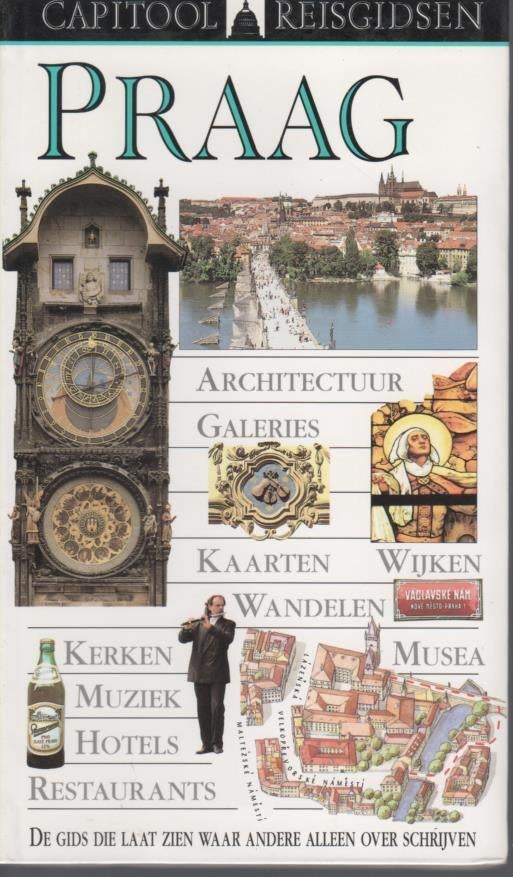 capitool reisgids Praag, Boeken, Reisgidsen, Capitool, Verzenden, Europa, Capitool reisgidsen