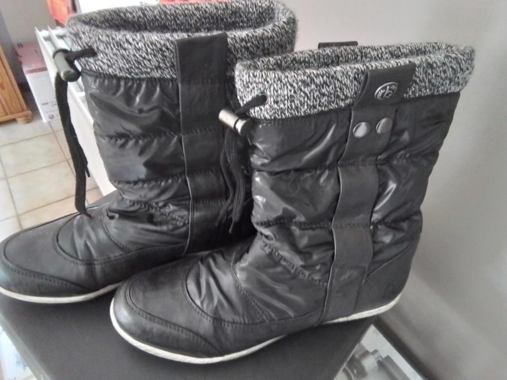 Bottillons noir fourré T 38, Ophalen of Verzenden, Zwart