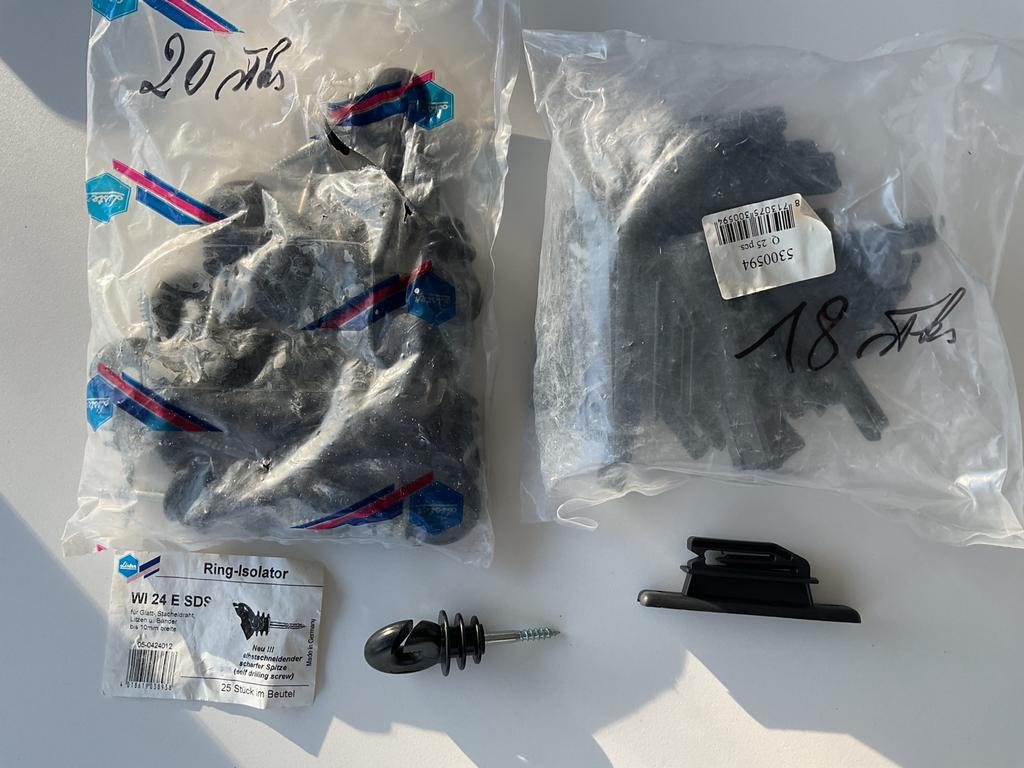 Isolateurs à anneaux et bandes - Lister., Animaux & Accessoires, Box & Pâturages