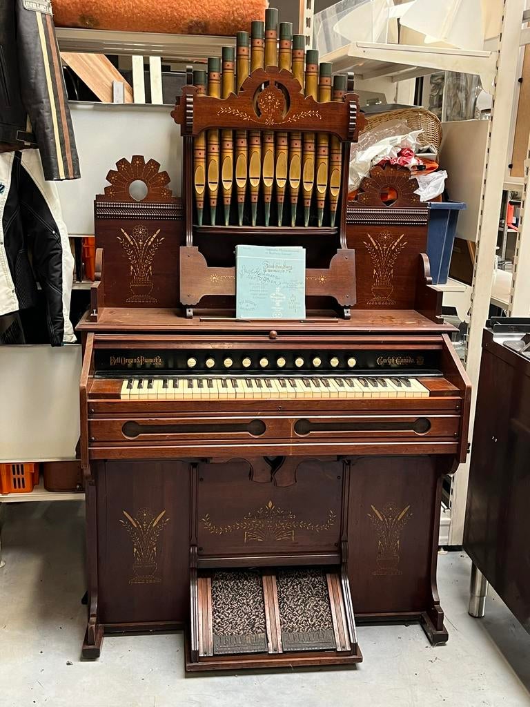 Harmonium, afkomst: Canada  Afgestemd!, Muziek en Instrumenten, Orgels, Ophalen, Canda, Gebruikt, D'Hondt