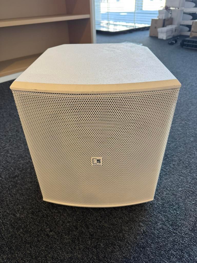 Audac BASO10 passieve subwoofer wit, Audio, Tv en Foto, Luidsprekerboxen, Zo goed als nieuw, Subwoofer, 120 watt of meer, Overige merken