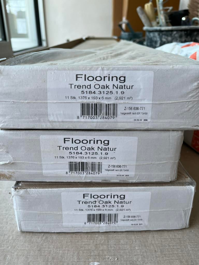 Gamma Laminaat Flooring naturel eiken, Ophalen, Nieuw, Laminaat