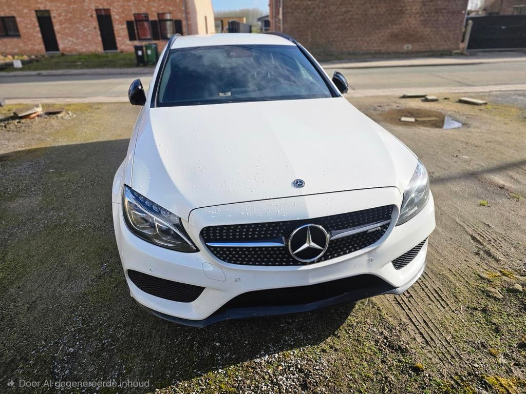 Mercedes C43 lichte vracht, Auto's, Automaat, Parkeersensor, Wit, Break