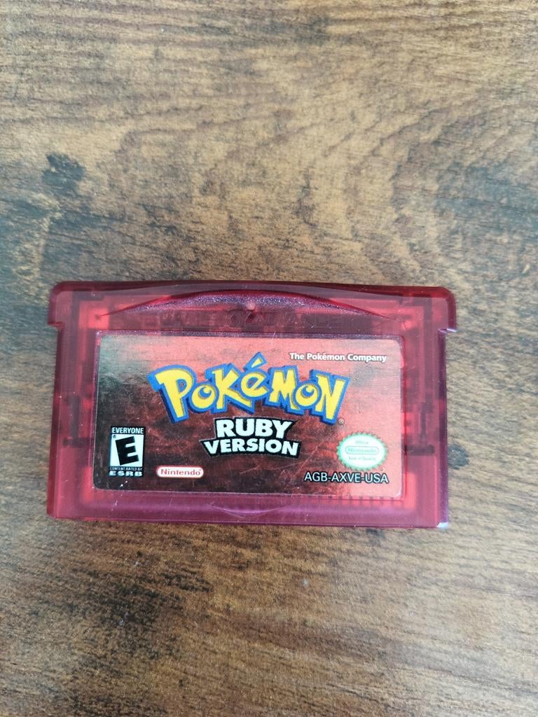 Pokémon Ruby, Games en Spelcomputers, Avontuur en Actie, 1 speler, Ophalen of Verzenden, Zo goed als nieuw
