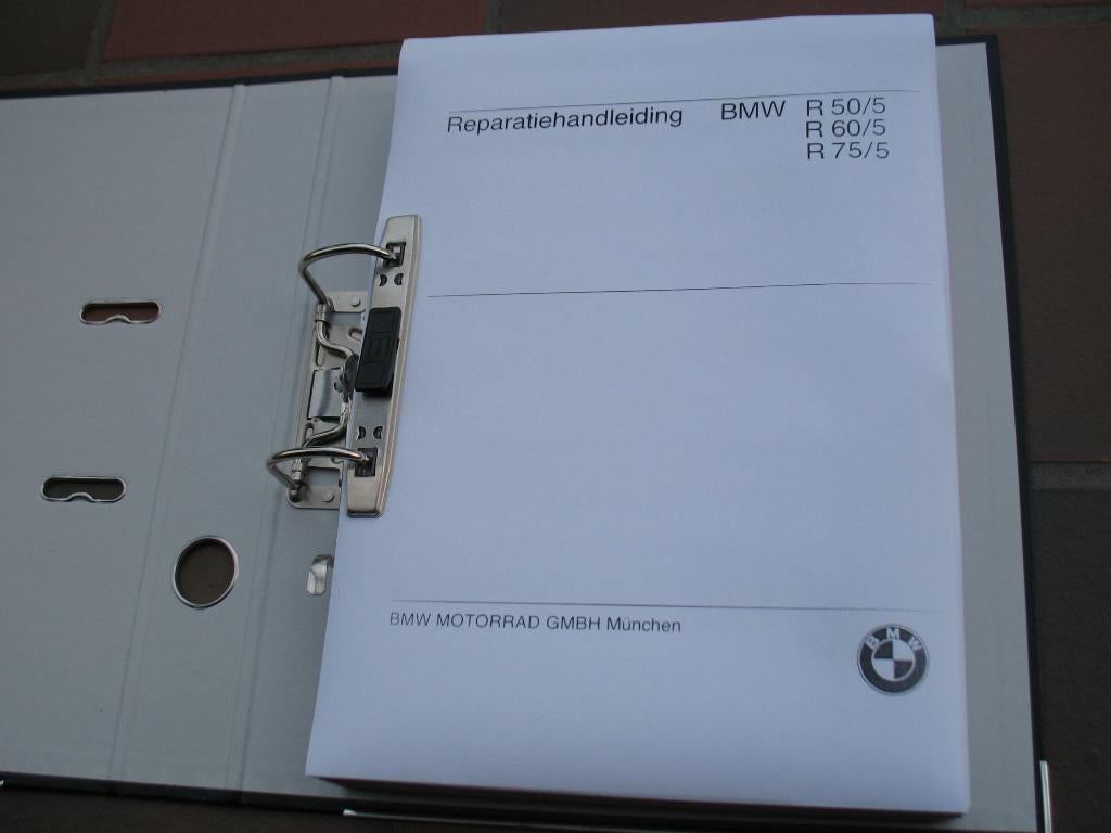 Nederlandstalig BMW garageboek R50/5 - R60/5 - R75/5, Ophalen of Verzenden, BMW