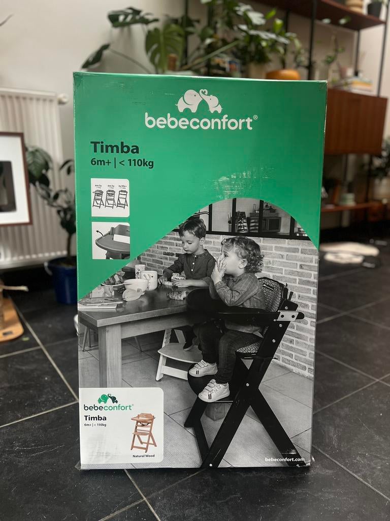 Kinderstoel Bebeconfort Timba. Gloednieuw en ongeopend., Kinderen en Baby's, Kinderstoelen, Ophalen, Nieuw, Meegroeistoel, Gordel(s)