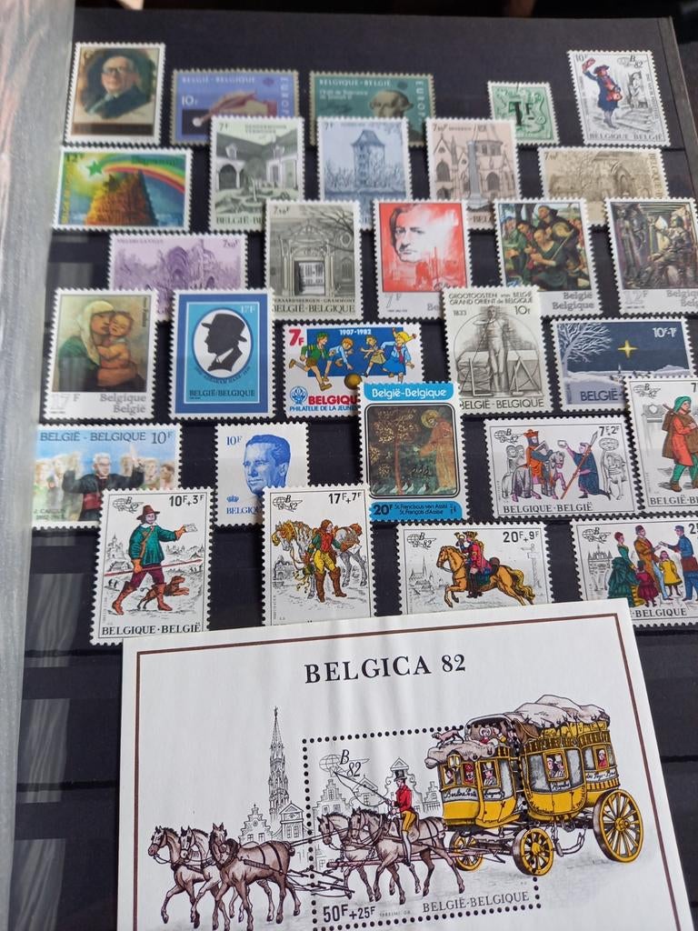 Verzameling postzegels ., Ophalen