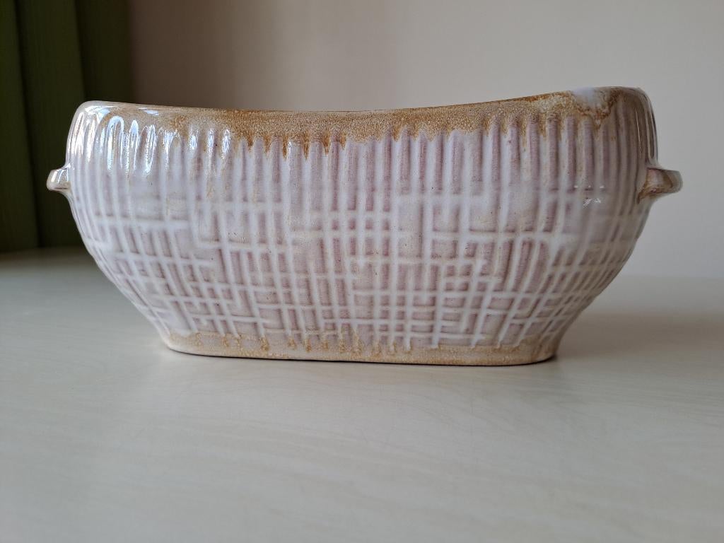 Keramiek Bloempot Molentje uit Bree jaren 1950, Ophalen