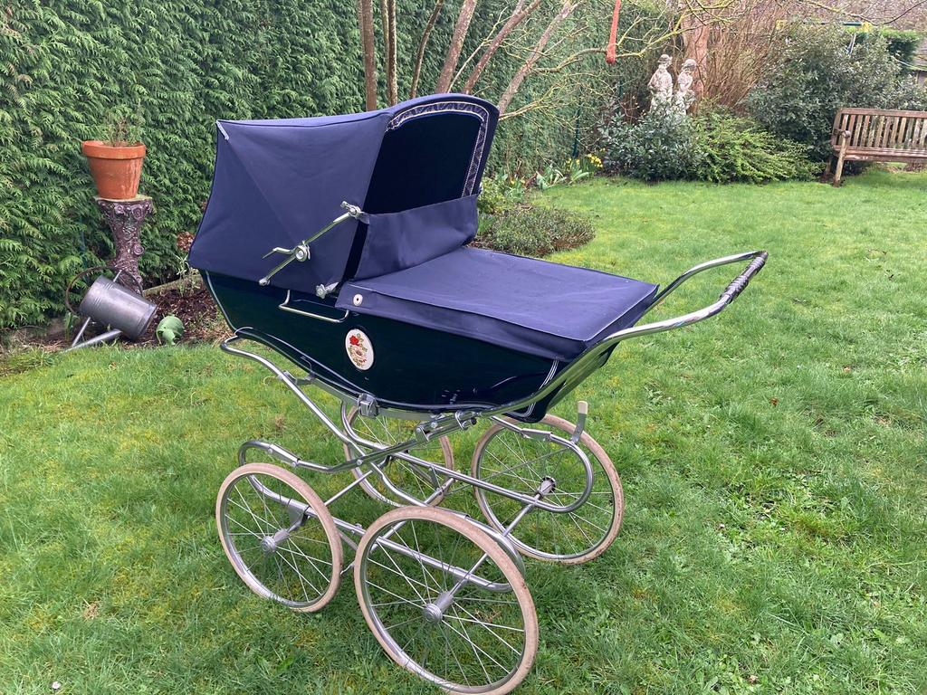 Vintage/retro kinderwagen/koets silver cross, Enfants & Bébés, Enlèvement, Utilisé, Poussette