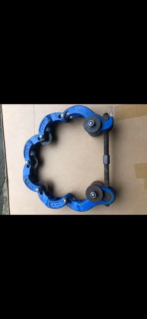 Buizensnijder 4”-8” voor pvc, Ophalen, Alarm, Zo goed als nieuw