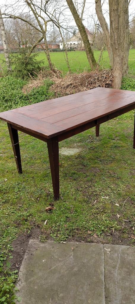 oosterse tafel, Ophalen, Gebruikt, Teakhout, 50 tot 100 cm