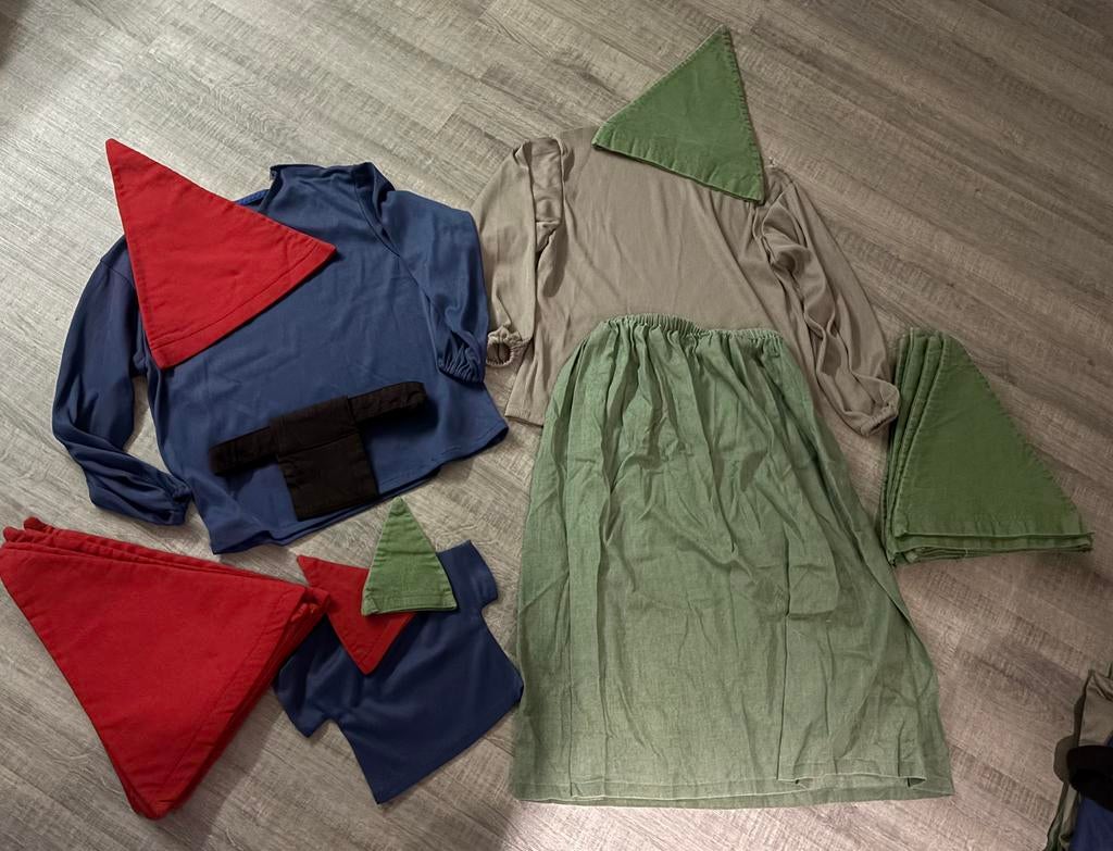 Kabouterkleren voor in kleuterklas, Ophalen, Zo goed als nieuw