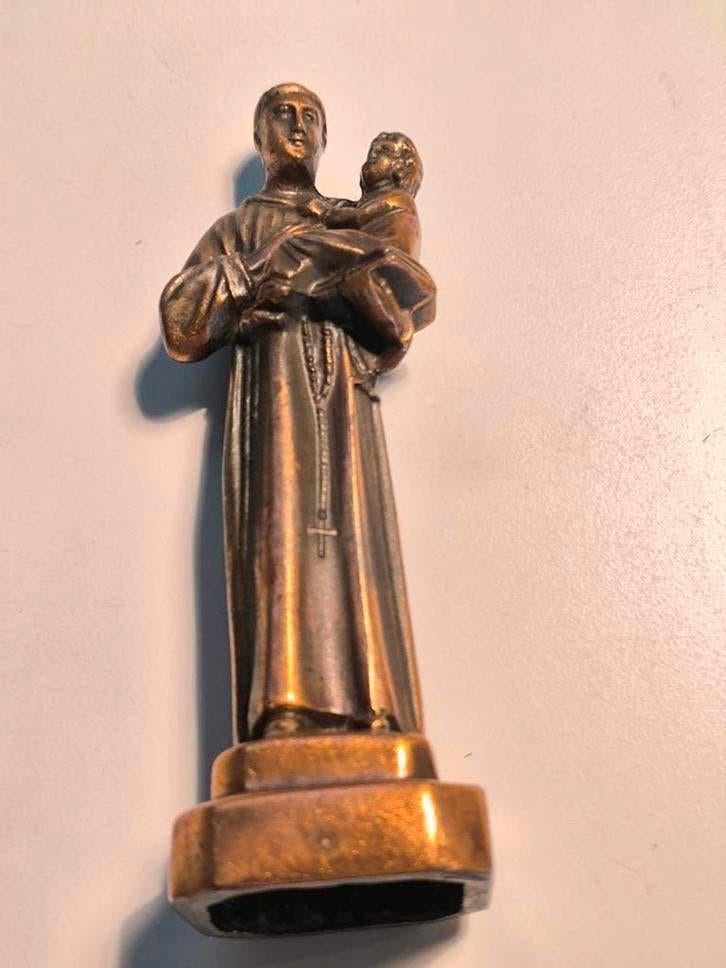 Vintage metalen beeldje, F  Dengler, Ophalen of Verzenden