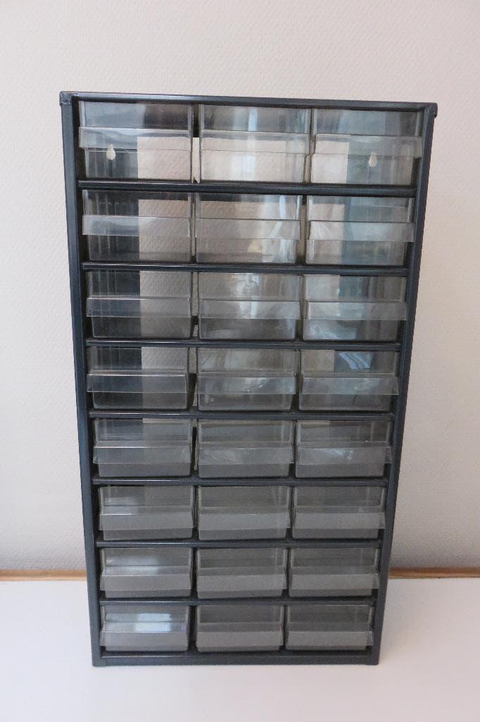 Metallen locker met 24 lades, Huis en Inrichting, Kasten | Lockerkasten, Ophalen, Gebruikt