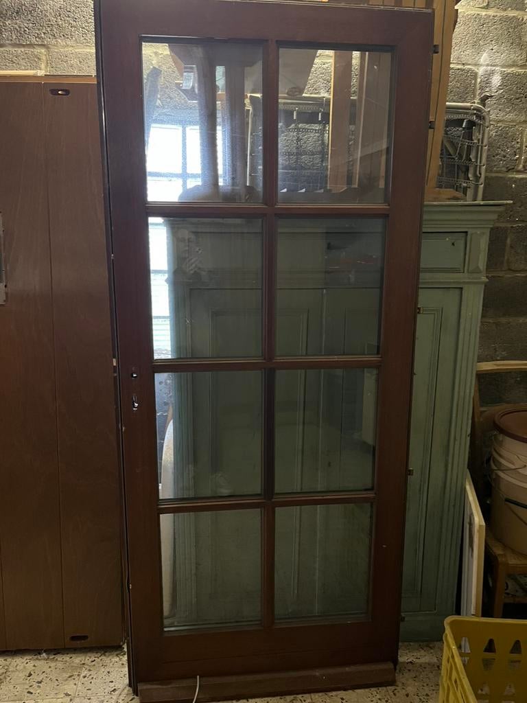 Porte en meranti et encadrement, Bricolage & Construction, Enlèvement