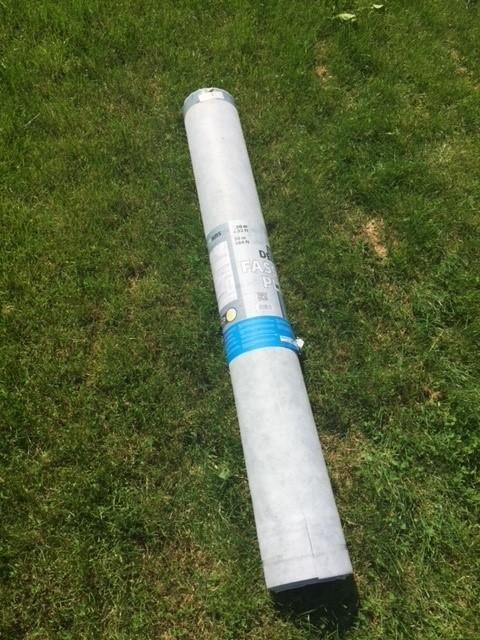 Parepluie noir delta façade /deltafassade plus, Bricolage & Construction, Enlèvement, Neuf, Autres matériaux, 15 m² ou plus