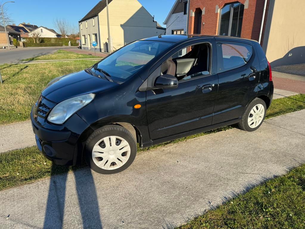 Nissan pixo-1.0 essence -2013-103.000 km- 1 er propriétaire, Auto's, Zwart, Handgeschakeld, Particulier, Pixo