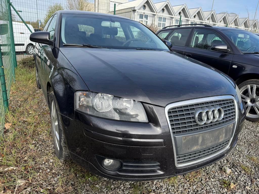 Audi A3 5p 1.9 tdi accidentée, chassis ok, moteur boite ok, Achat, Entreprise, Boîte manuelle, Noir