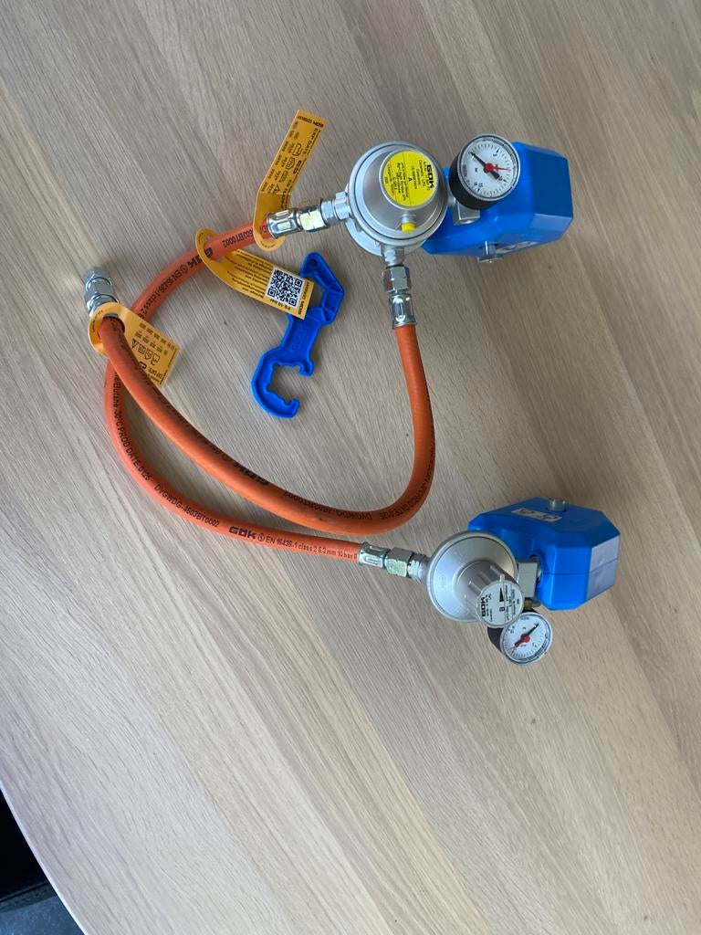 Gas duo controller, Caravans en Kamperen, Kampeeraccessoires, Ophalen, Nieuw