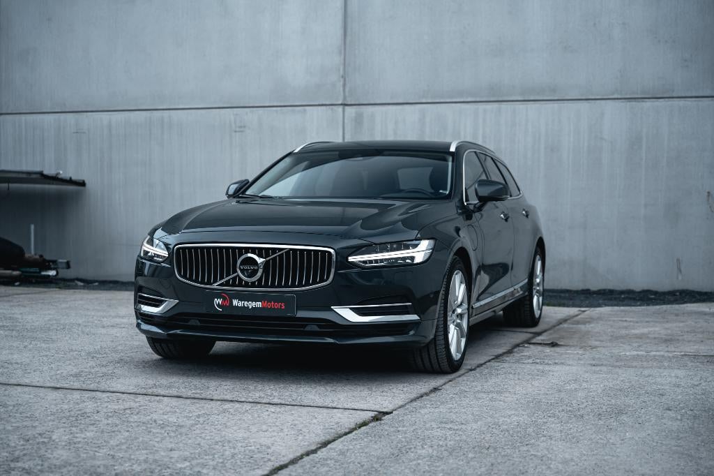 V90 T8 Twin Engine AWD, Auto's, Volvo, Euro 5, V90, Zwart, 4 cilinders
