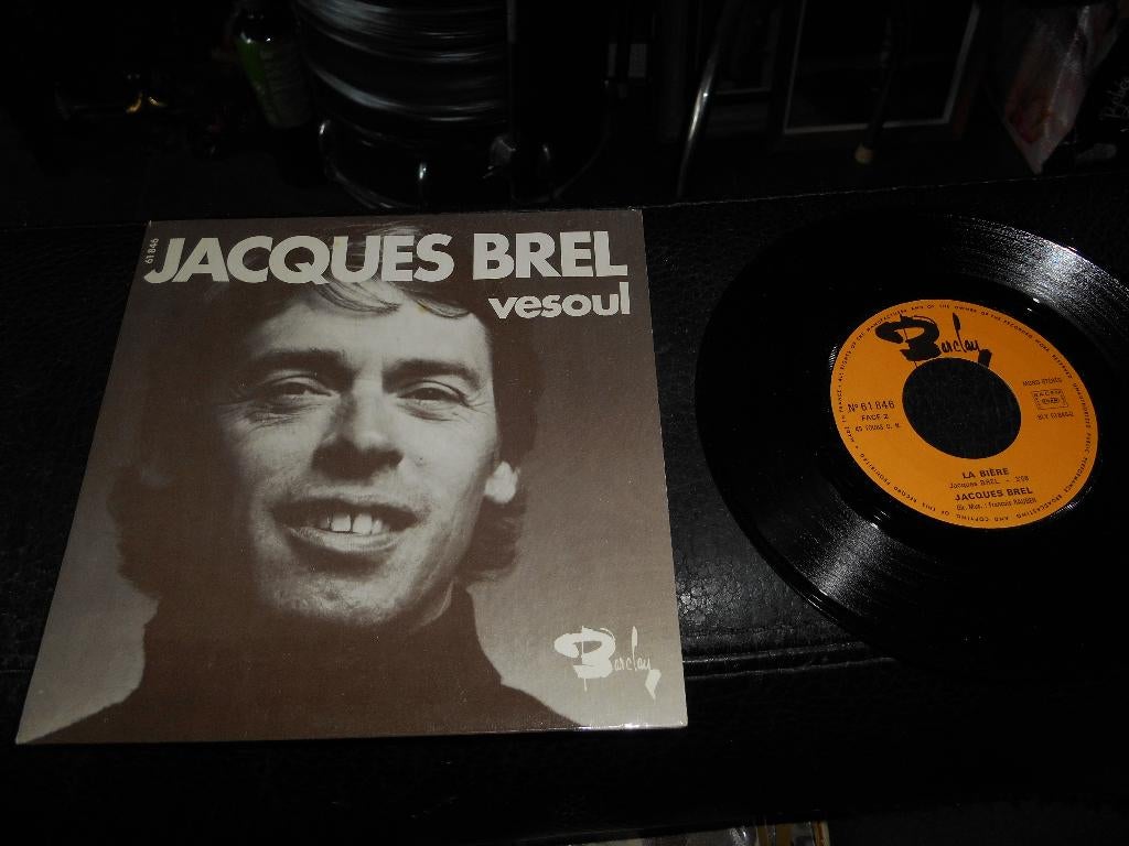 45T Jacques Brel " Vesoul", Cd's en Dvd's, Vinyl Singles, Ophalen of Verzenden