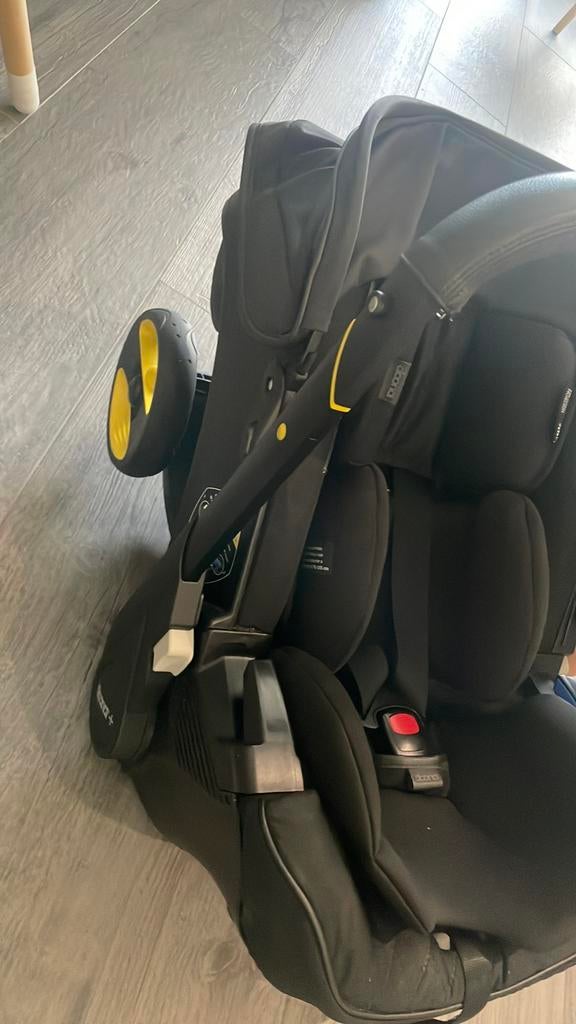Doona+ matt black autostoel/kinderwagen, Ophalen, Gebruikt, Overige merken
