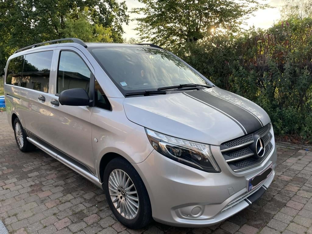 mercedes vito special edition, Auto's, Zwart, Diesel, Particulier, Zilver of Grijs