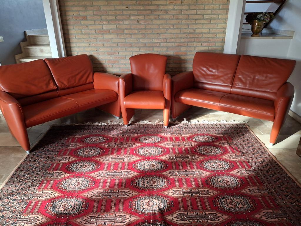 Salon en cuir JORI, Enlèvement, Utilisé, Cuir, Design