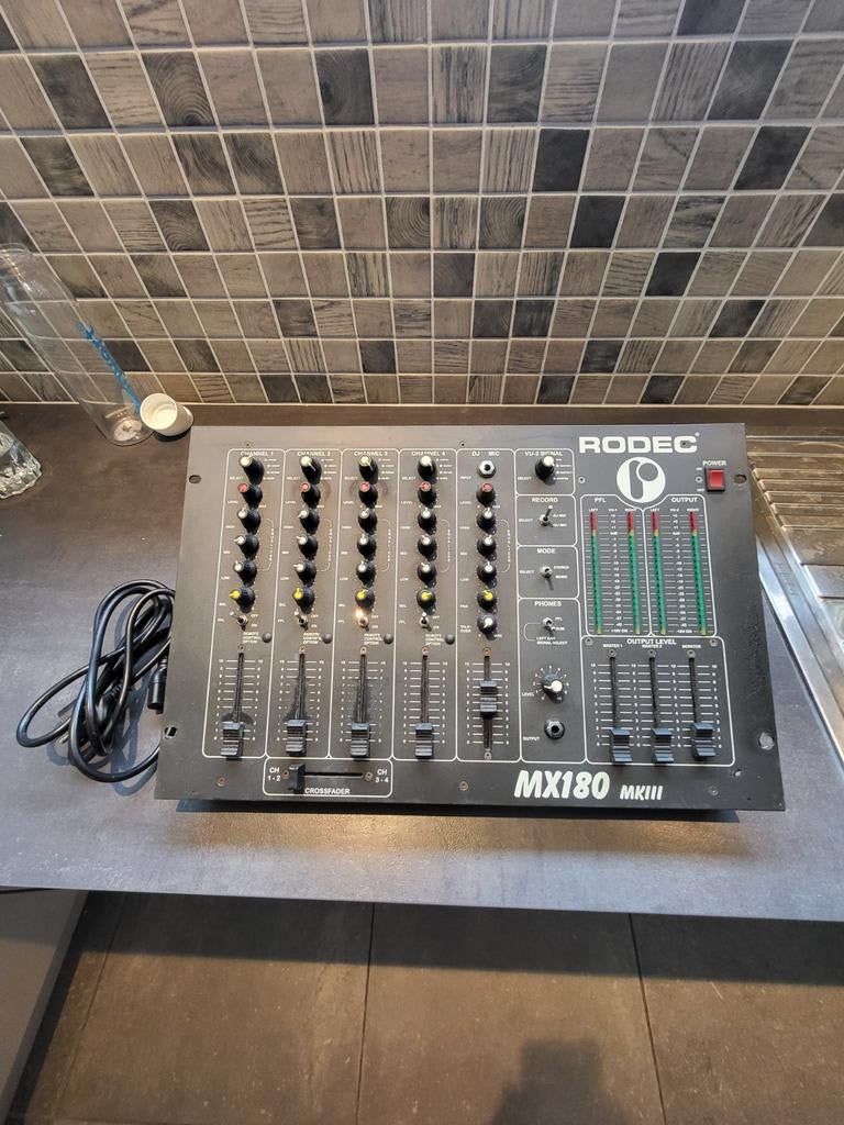 Rodec mx180 mk3, Muziek en Instrumenten, Mengpanelen, Ophalen