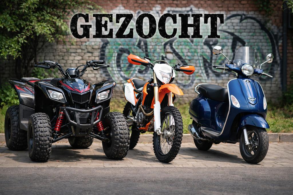 Gezocht!! Scooter,crossmotor,quad voor project, Ophalen, Gebruikt