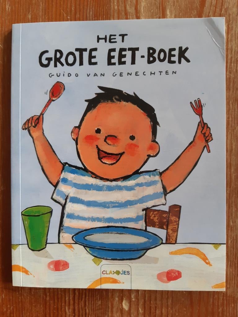 Guido Van Genechten - Het grote eetboek, Boeken, Ophalen, Zo goed als nieuw, Guido Van Genechten, Prentenboek