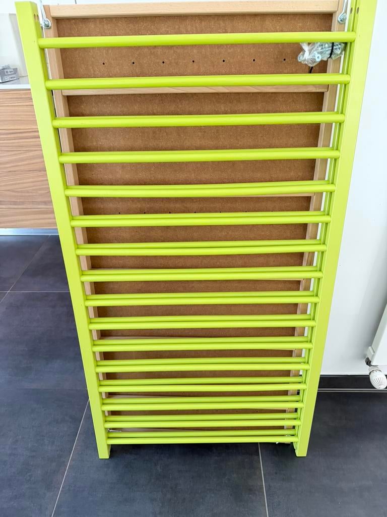 Babybedje groen, Kinderen en Baby's, Ophalen, Gebruikt, Lattenbodem, Minder dan 140 cm