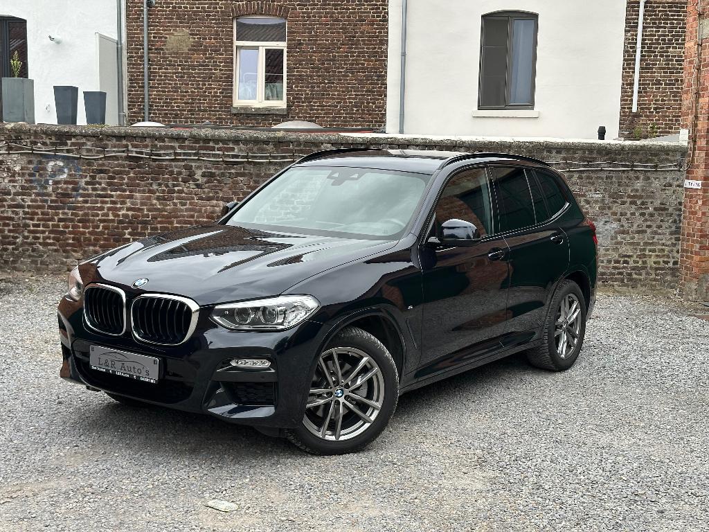 BMW X3 xDrive20i Aut. M Sport, Auto's, BMW, Automaat, 4 cilinders, Blauw, Leder en Stof