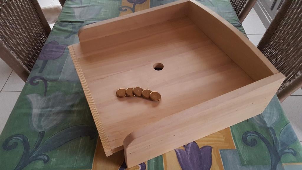 Retro bakschieten Sjoelbak Cafespelen, Ophalen