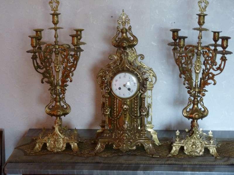 Koperen schouwgarnituur, Enlèvement