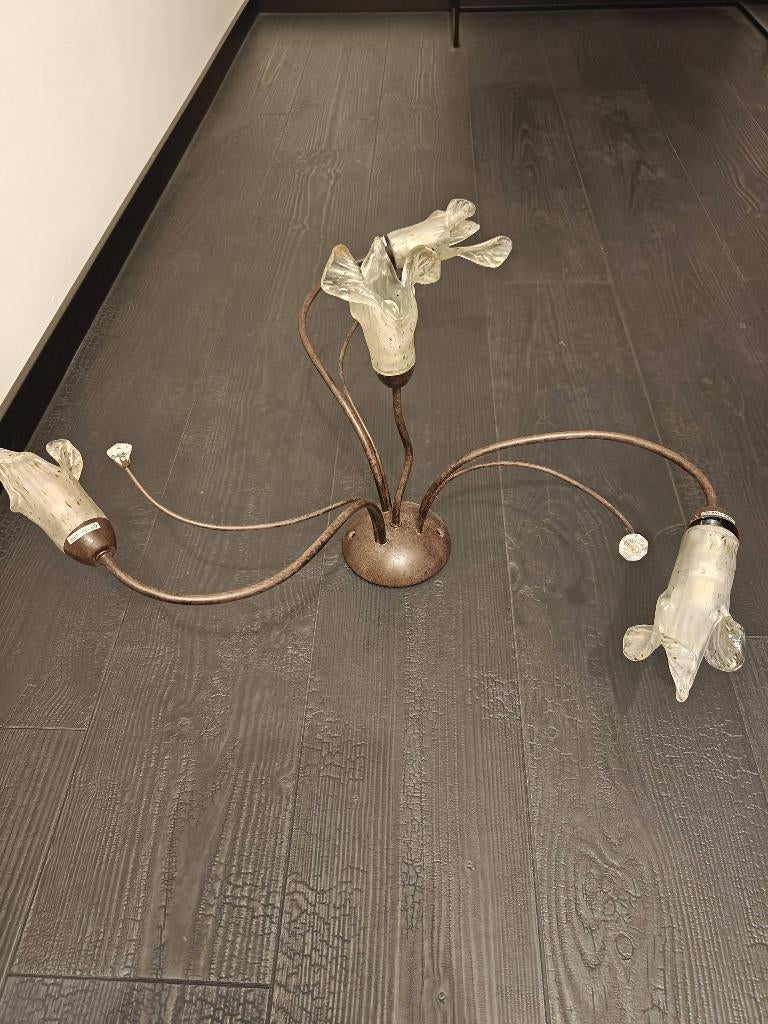 Hanglamp landelijk, Huis en Inrichting, Ophalen, Gebruikt, Glas, Landelijk