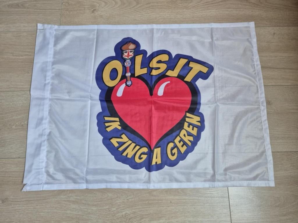 Carnaval Aalst vlag kandidaat prins Den Boein 2017, Diversen, Ophalen of Verzenden