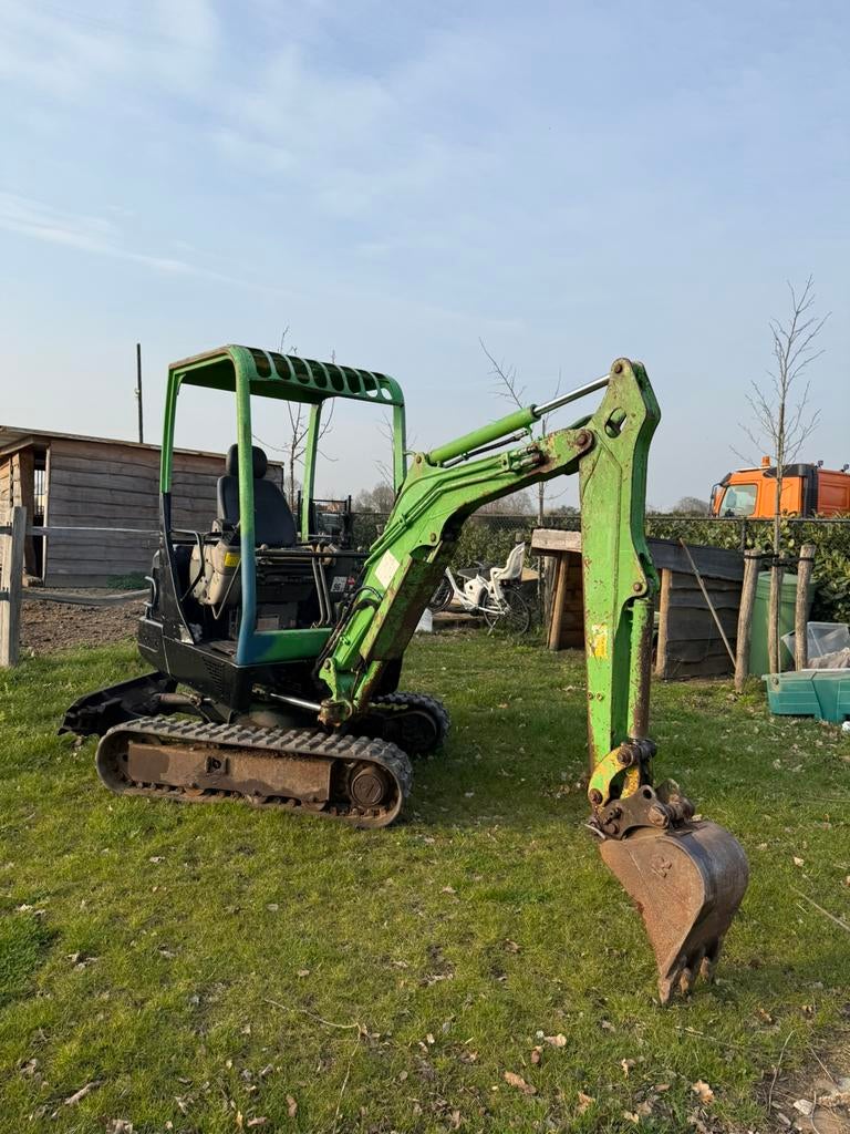 Yanmar 1,8ton minigraver, Enlèvement, Excavatrice