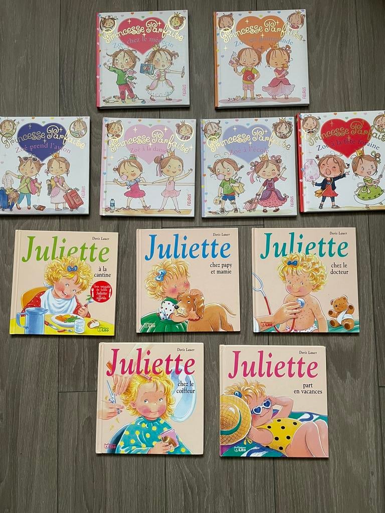 Livres Juliette, Zoe, Petit Loup Pyjamasque, Livres, Enlèvement, Comme neuf