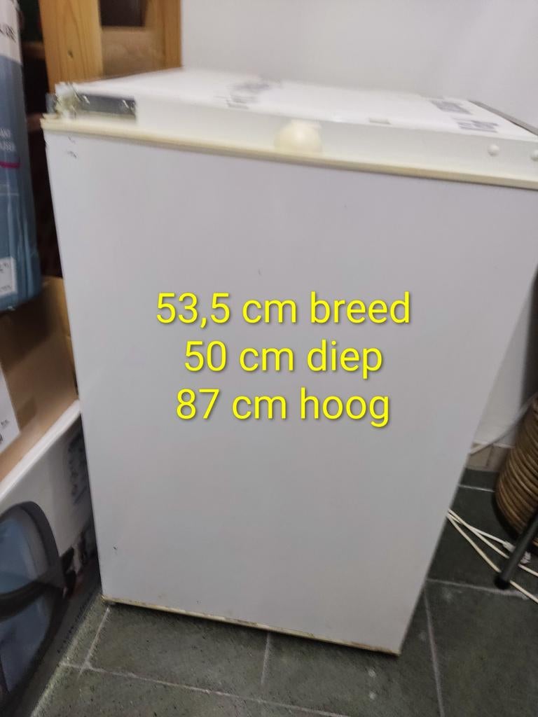 Inbouwfrigo Bosh, Ophalen